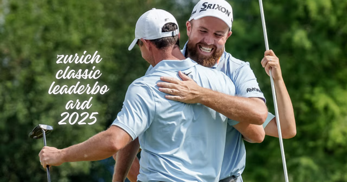 zurich classic leaderboard 2025