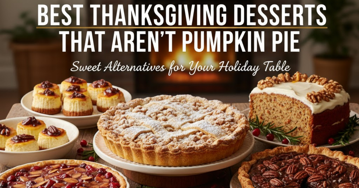 Best Thanksgiving Desserts